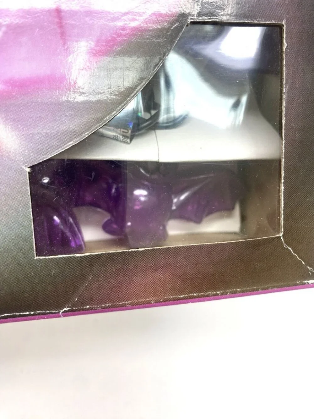 Vintage Target Halloween 10 Novelty Light Flickering Purple Bats Decor 8-10 Ft